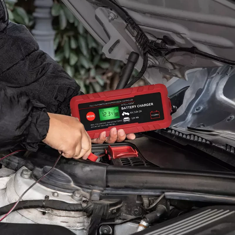 Автокөлік аккумуляторы зарядтағыш