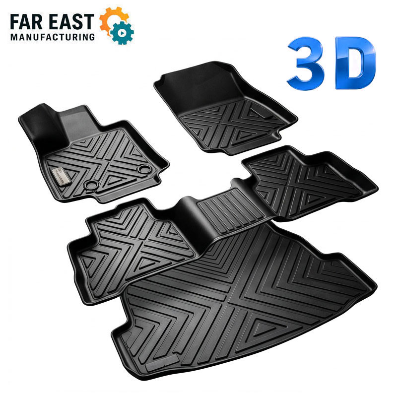 3D TPE автомобиль төсеніштері